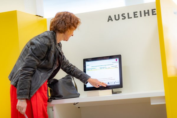 Anmelden   Ausleihen, Stadtbücherei Dülmen